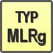 Piktogram - Typ: MLRg